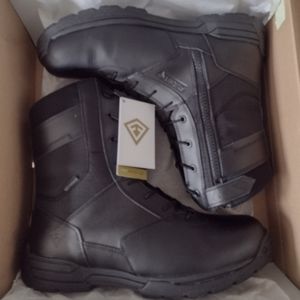 New First Tactical Men's Side-zip Waterproof Tactical Boots